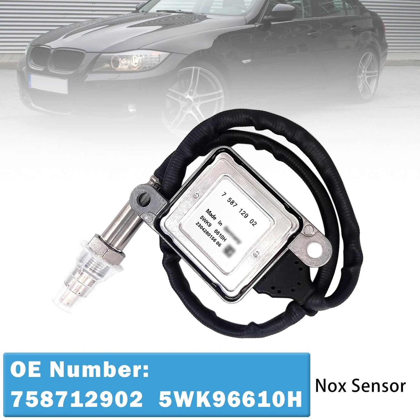 NOx Sensor 759040204 5WK96650B for BMW F10 F11 N53 (2009–2017)