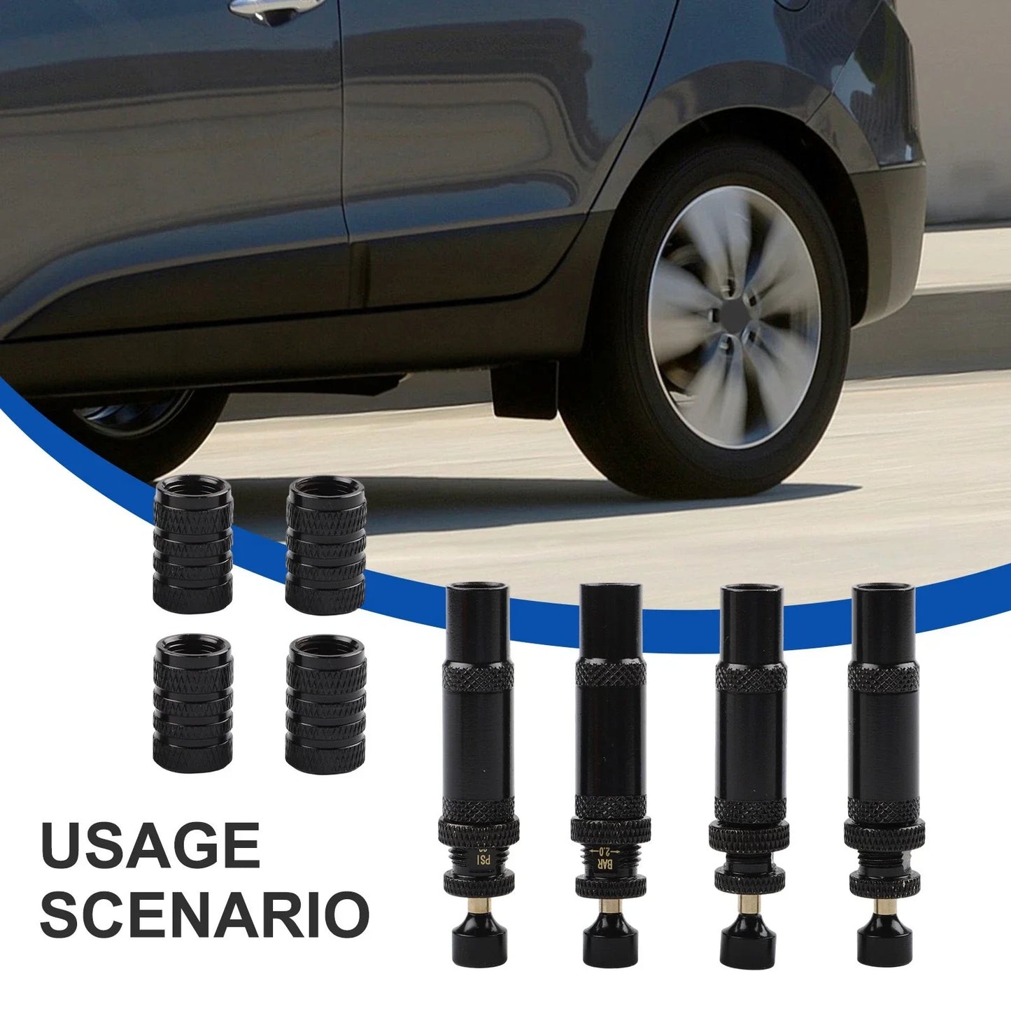 Easily Adjustable Off Road Tire Deflator