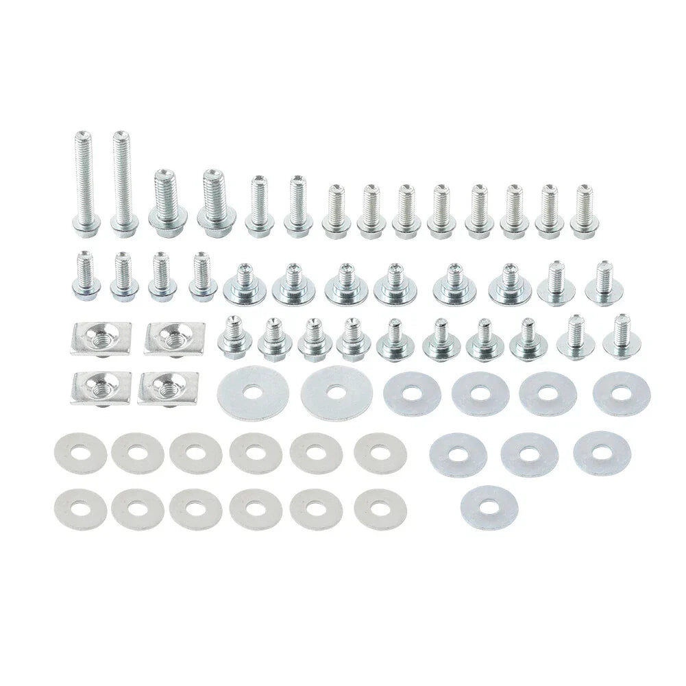 62pc Body Bolt Fasteners Kit for Honda CR125R CR250R (1987-1997)