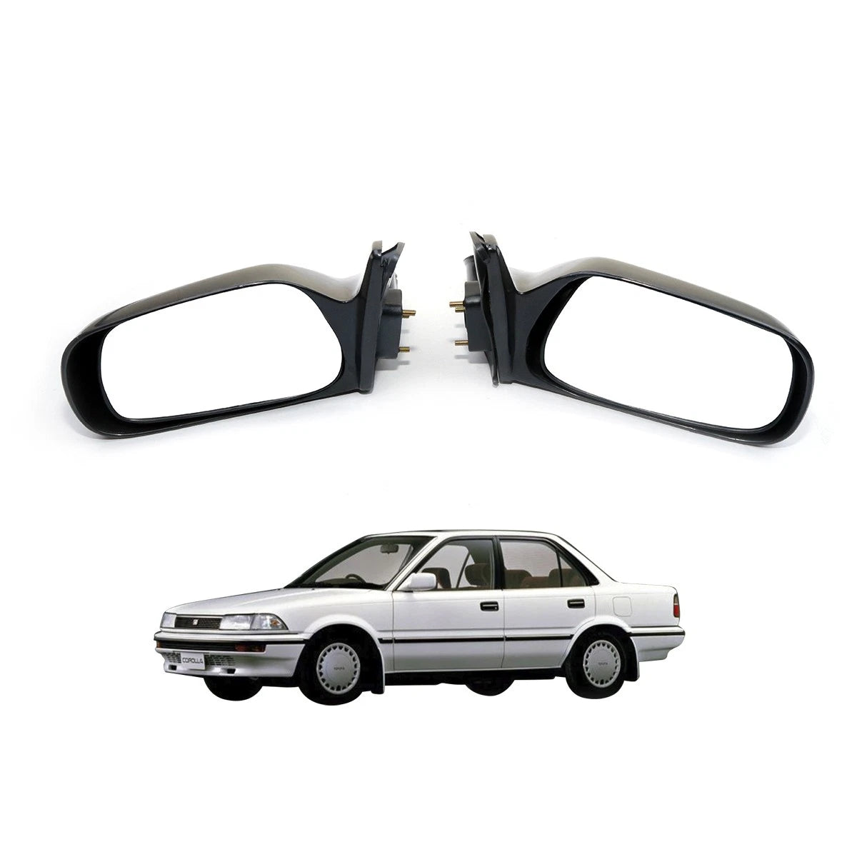 Door Mirror for Toyota Corolla E90 Series (1987–1992) Left Side