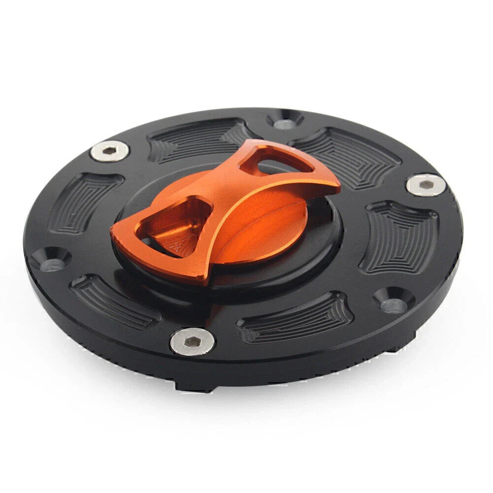 CNC Aluminum Fuel Gas Tank Cap Cover for Kawasaki Ninja 250R EX250 EX300 (2013-2014)