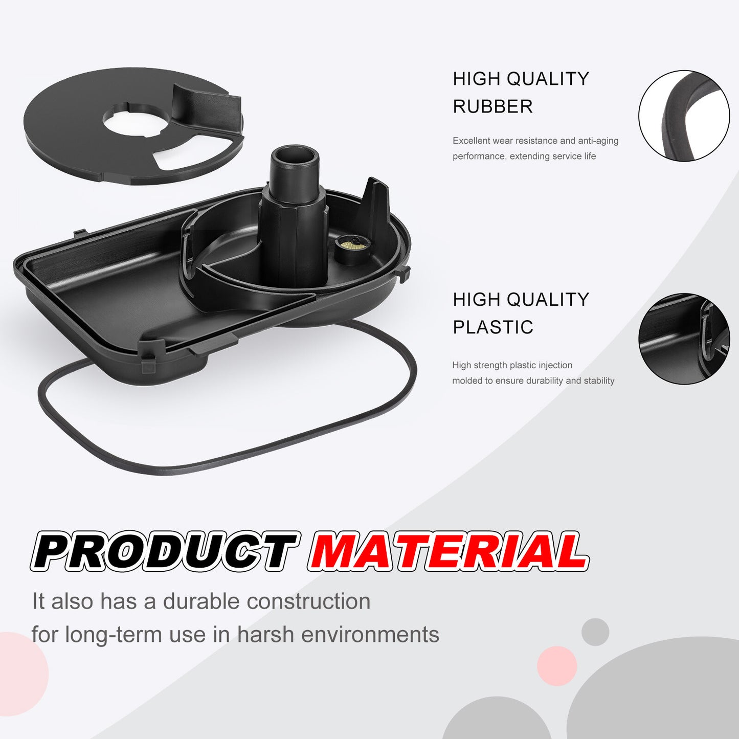 Air Box Cover Cap with Seal for Yamaha Golf Cart G2 G5 G8 G9 G11 (1985–1994)