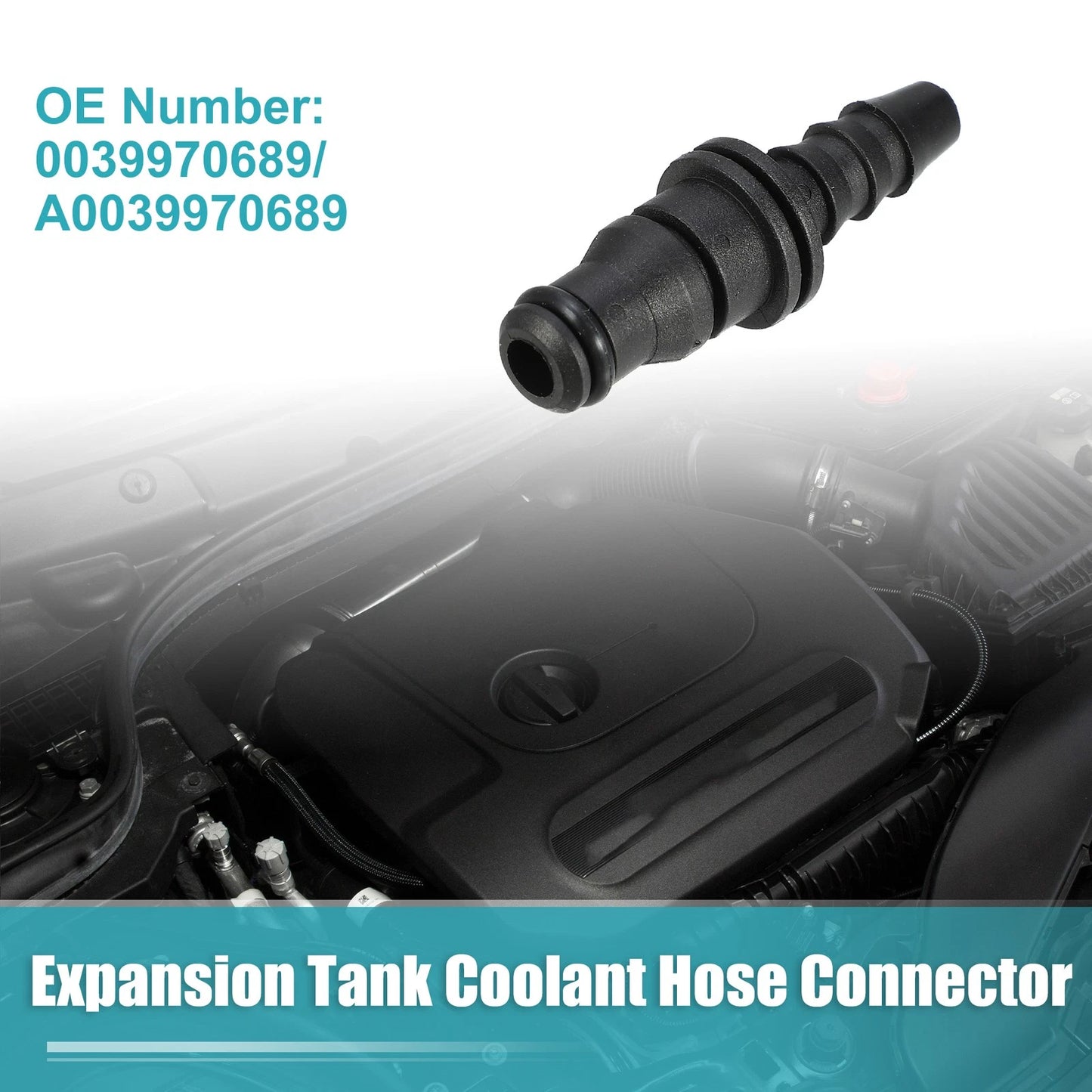 Coolant Hose Connector No. 0039970689 for Mercedes-Benz C230 (2002–2005)