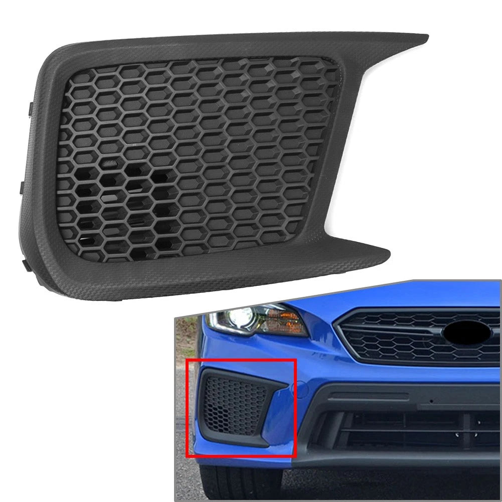Right Honeycomb Front Bumper Fog Light Grille for Subaru WRX STI (2018–2021)