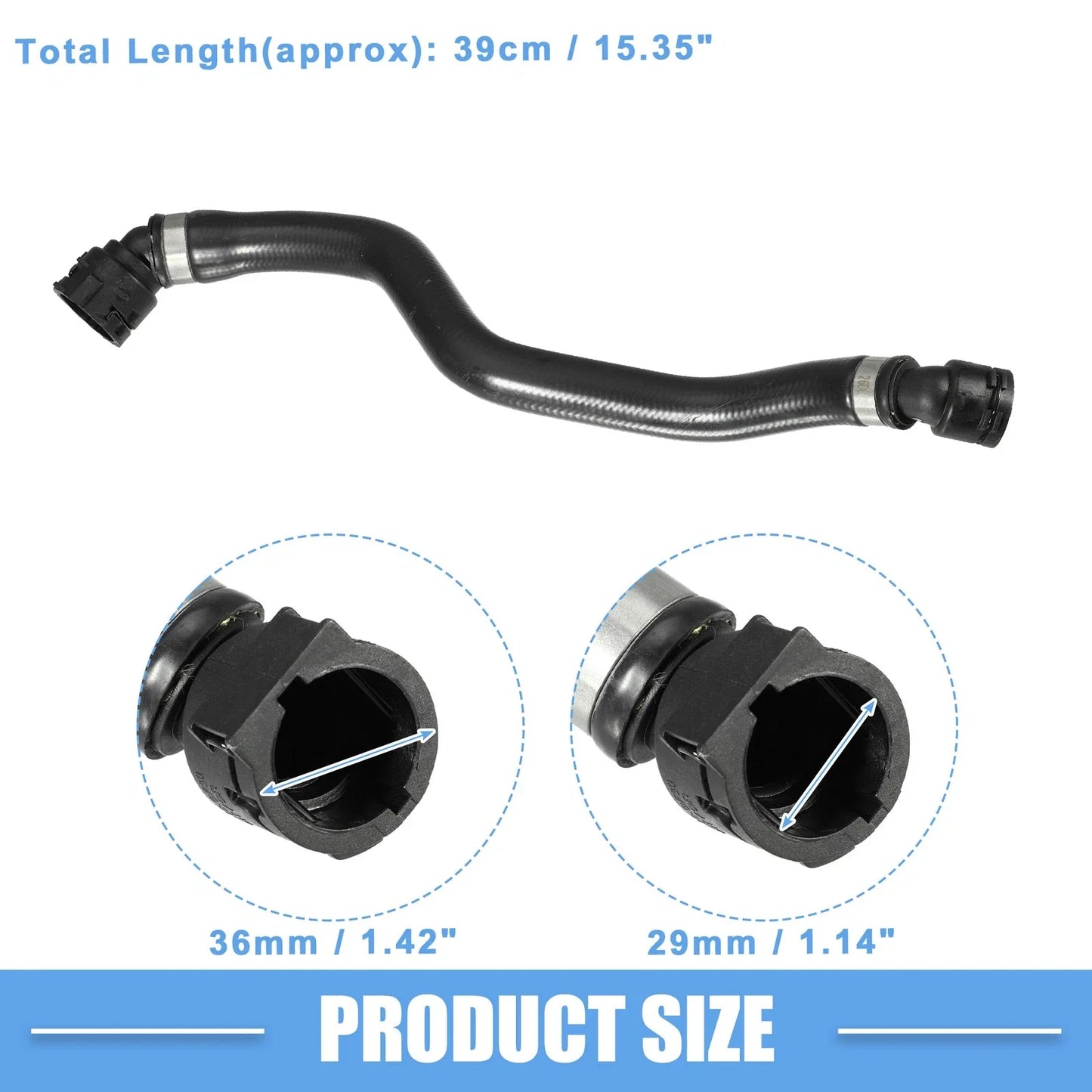 1 Pcs Radiator Coolant Hose for BMW 320i Base 2.0L (2013-2016)