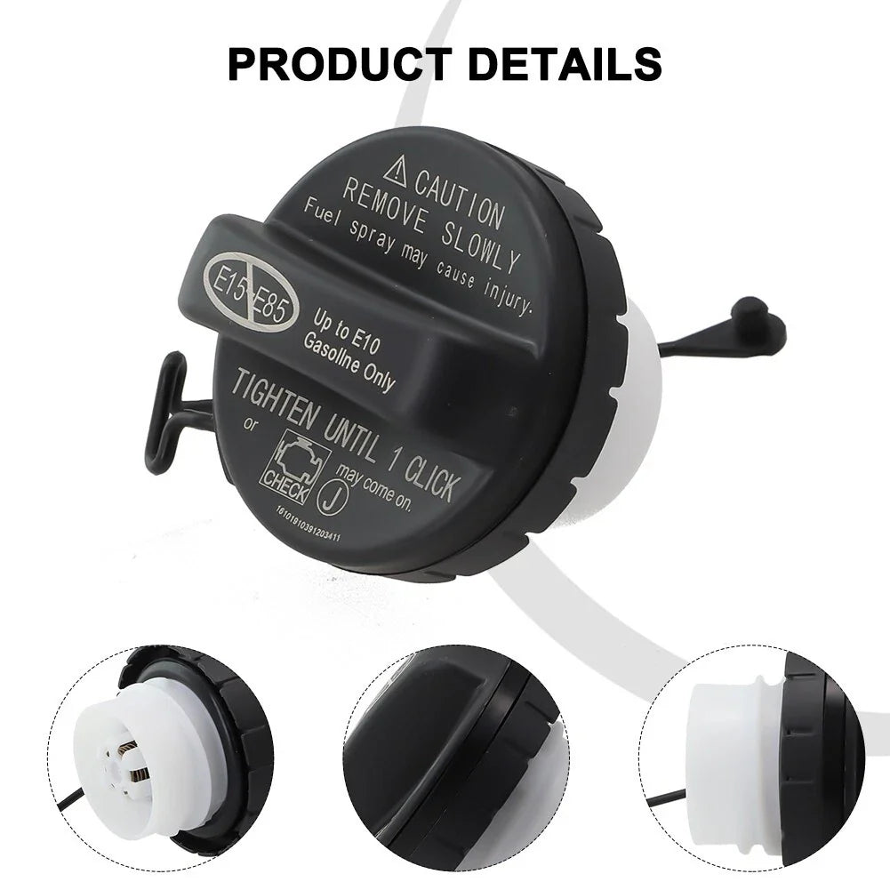 Fuel Tank Gas Cap Lid Tether-Threaded Style for Toyota Camry