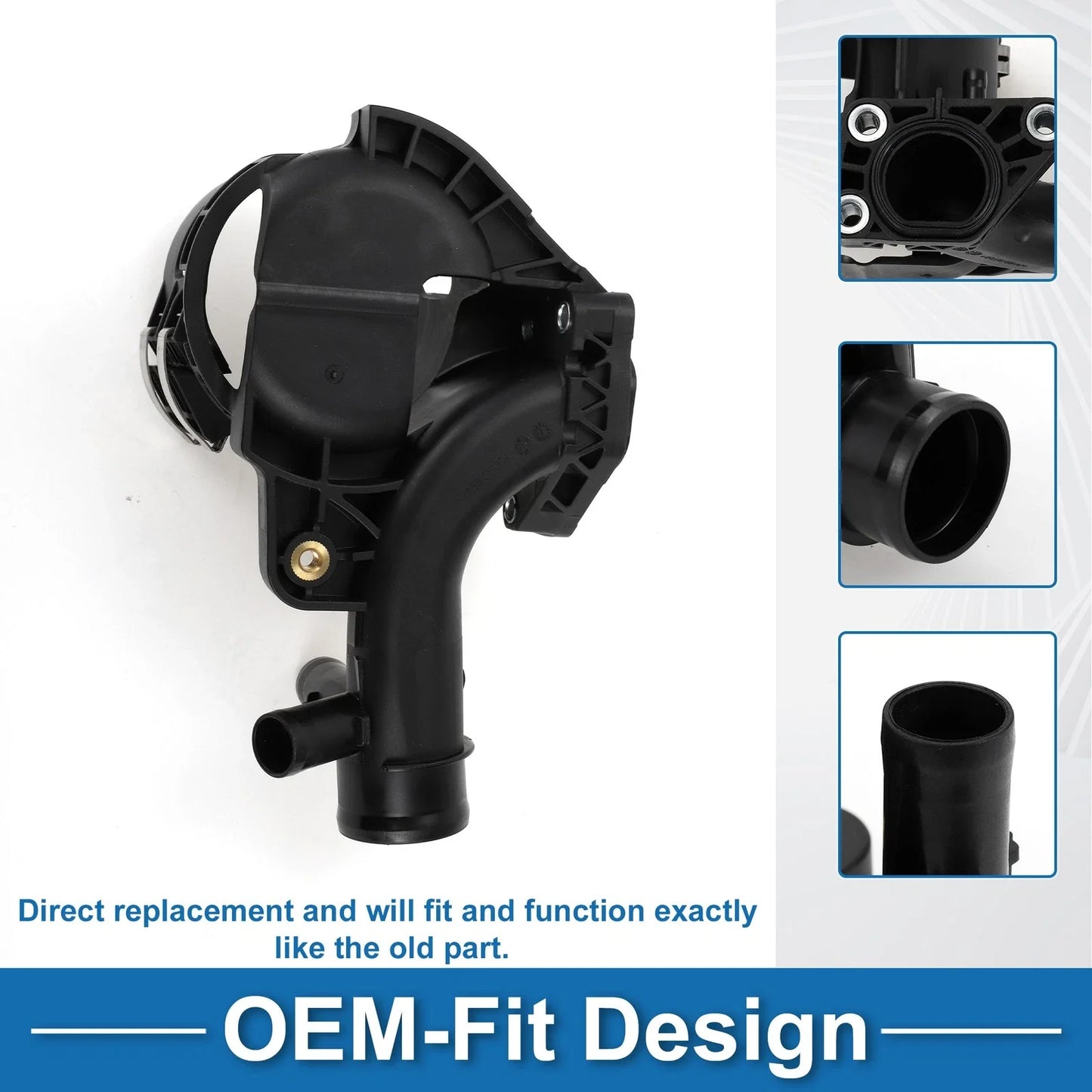 Engine Coolant Thermostat Housing for Mercedes-Benz Sprinter 3500 (2007-2018)