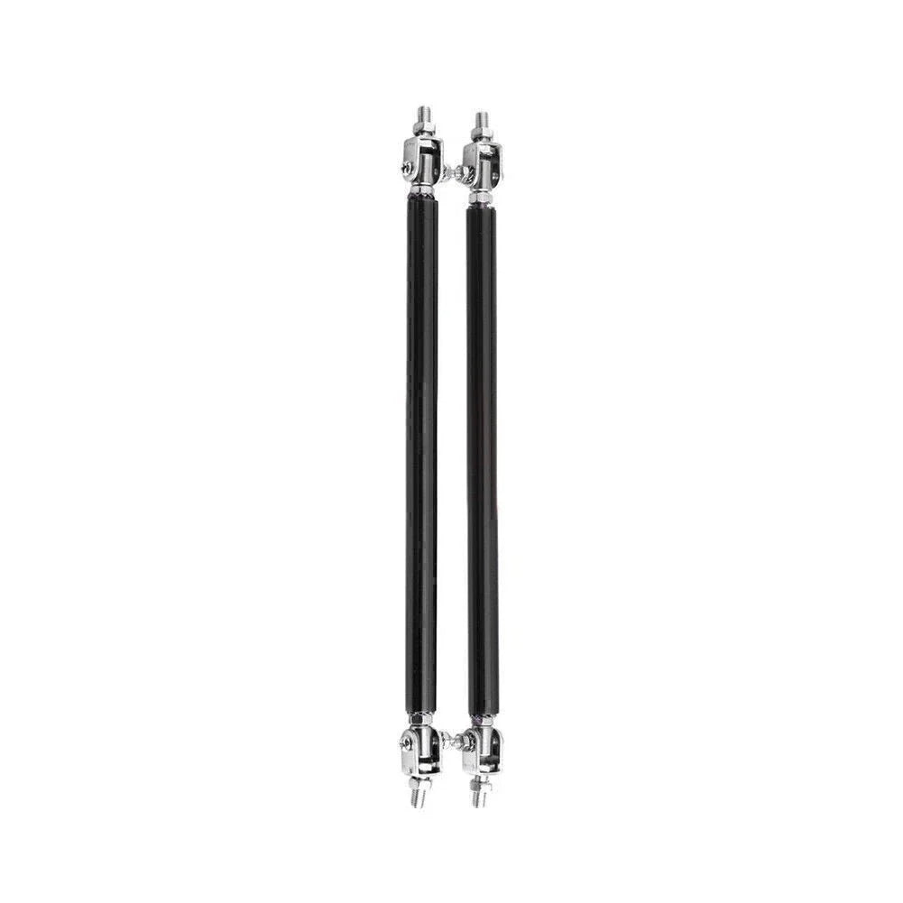 Adjustable Front Bumper Lip Splitter Strut Rod Tie Support Bar for 2015-2023