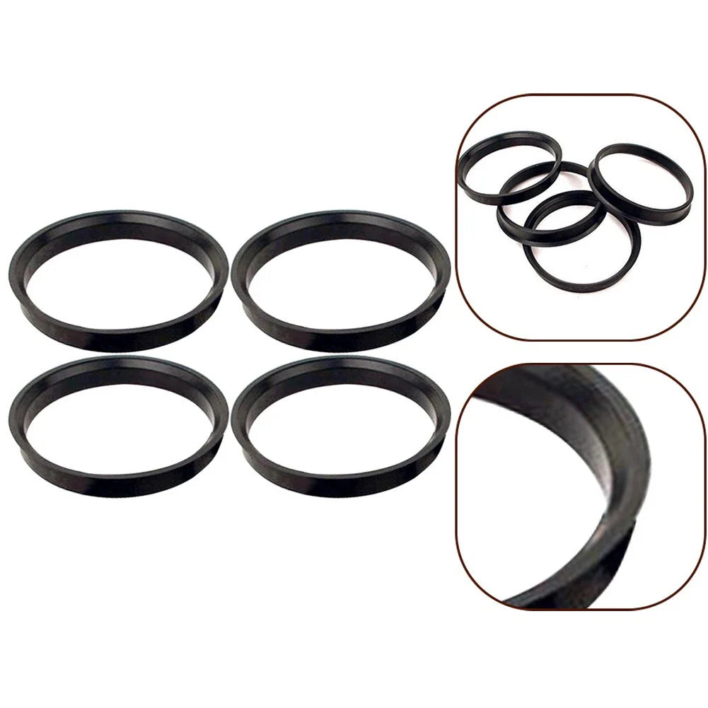 Hub Centering Rings 74 1mm x 72 6mm Set of 4