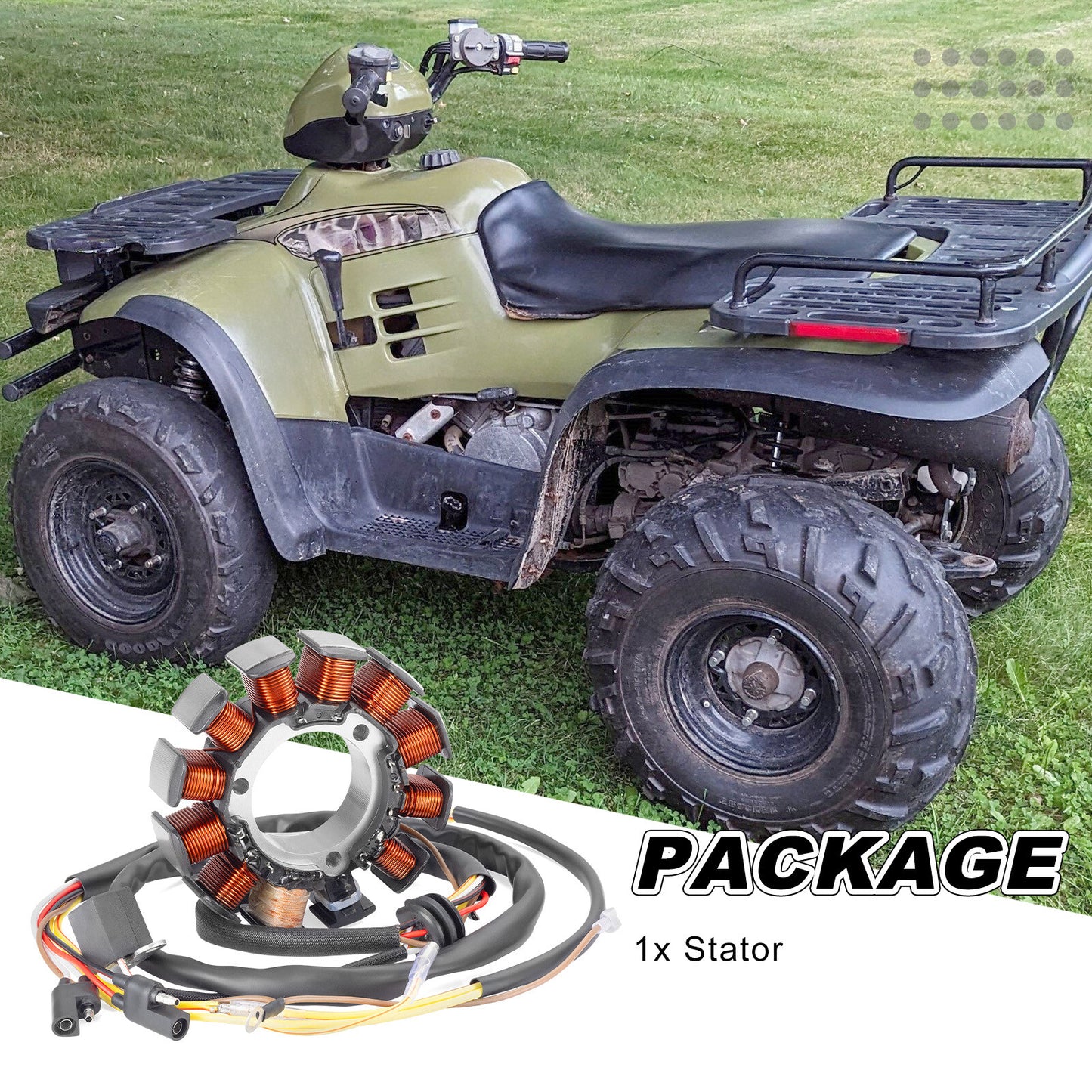 Stator for Polaris Ranger Magnum Scrambler Sportsman Worker (2000–2023)