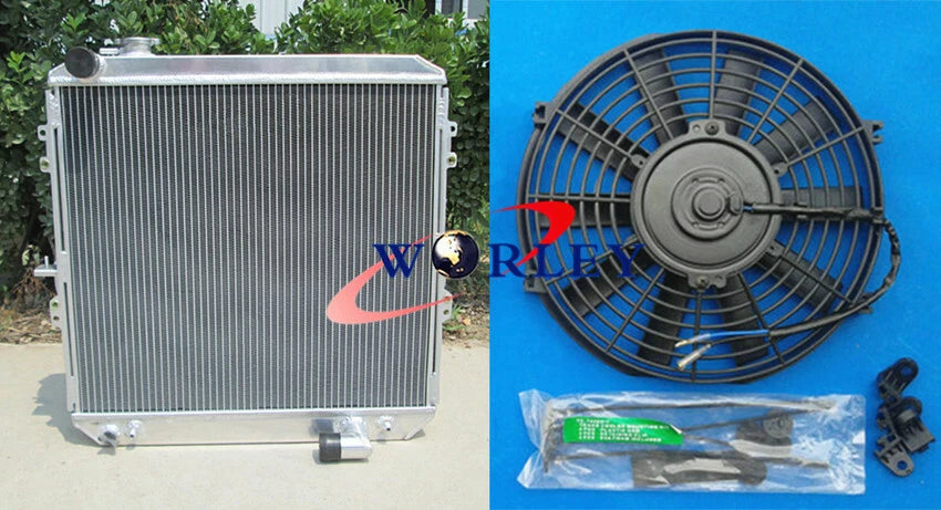 Radiator & 16 Inch Fan for Toyota Hilux (1988–1997)