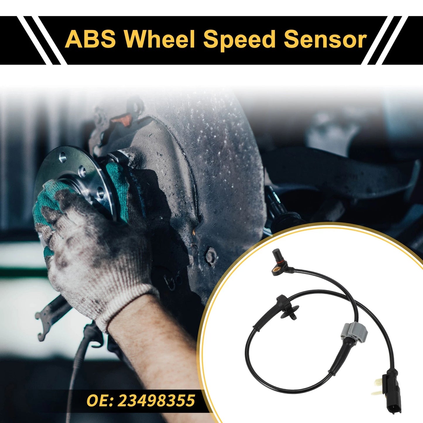ABS Wheel Speed Sensor No. 23498355 for Chevrolet Silverado 1500 (2014–2019)