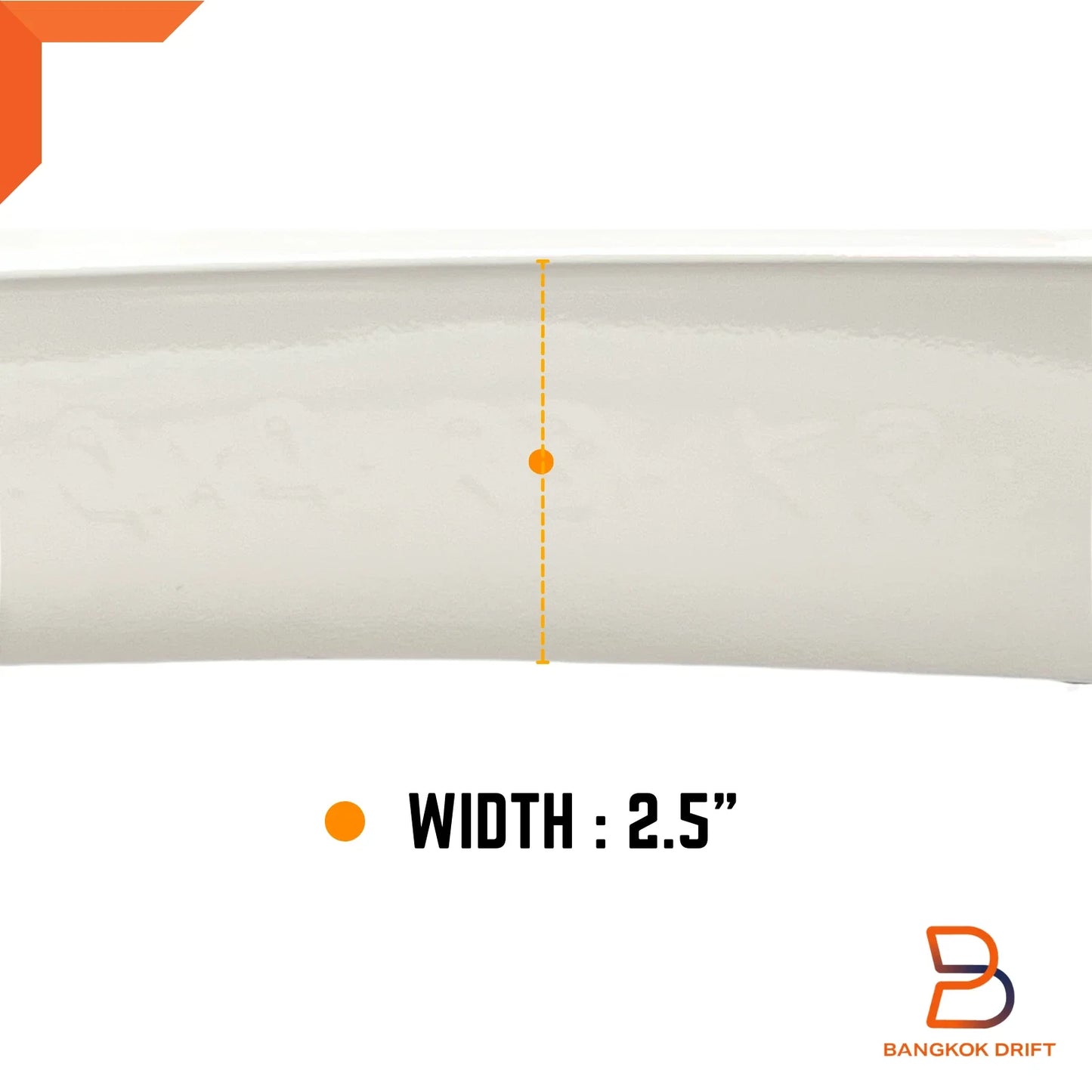 White Fender Flare Arch for Toyota Hilux Ute Vigo MK6 2005-2011 Double Cab