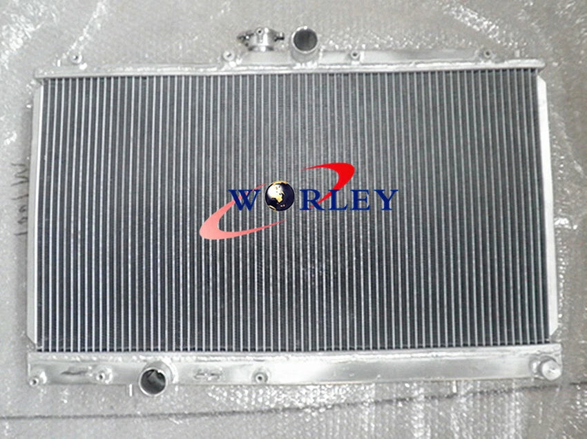 2 Row Aluminum Radiator for Mitsubishi Lancer EVO 7 8 9 (2001–2007)