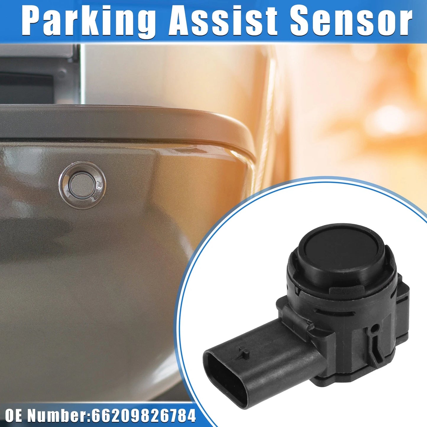 Rear Bumper Reverse Parking Assist Sensor NO. 66209826784 for BMW 330i (2019–2023)
