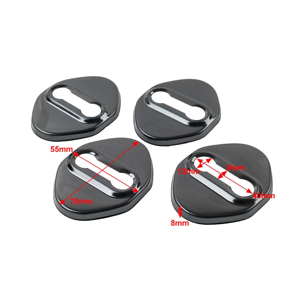 Blue Door Lock Protective Cover for Honda, Toyota, Mazda, Hyundai