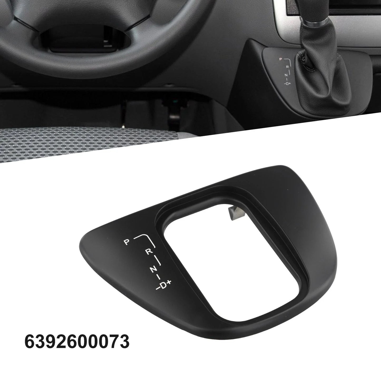 1x Car Gear Box Shift Cover for Mercedes Vito W639 W636
