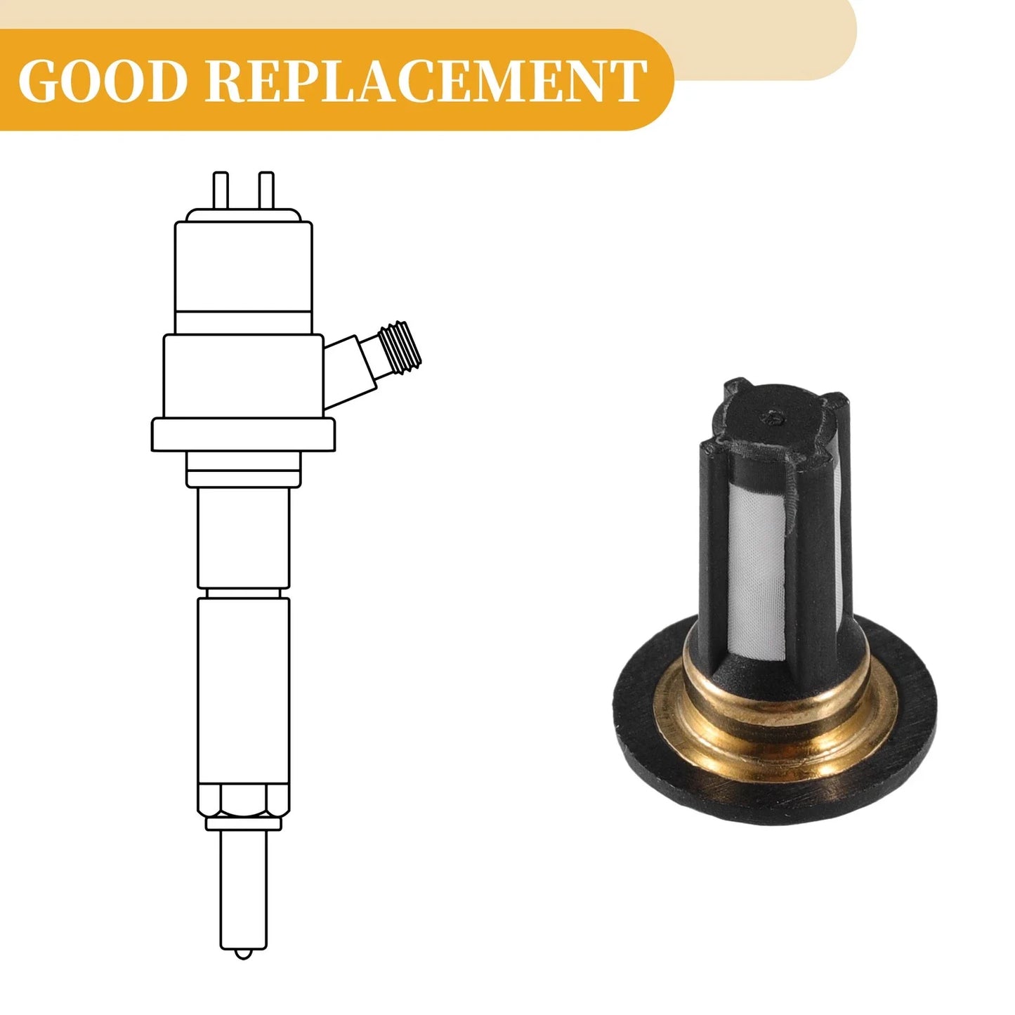 10 x Fuel Injector Filter Baskets for Honda ( Specified)