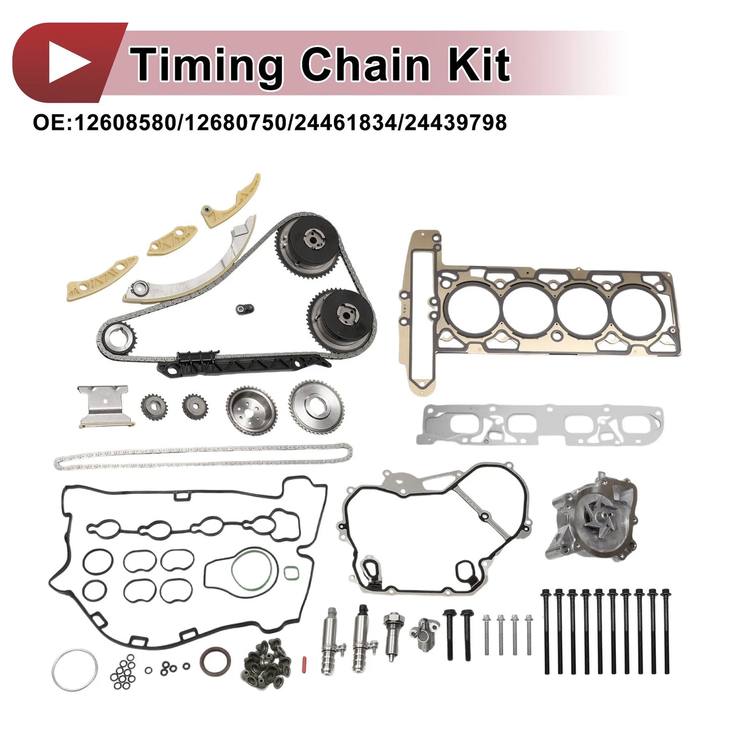 Timing Chain Kit No. 12680750 for Chevrolet Equinox 2.4L (2011–2017)