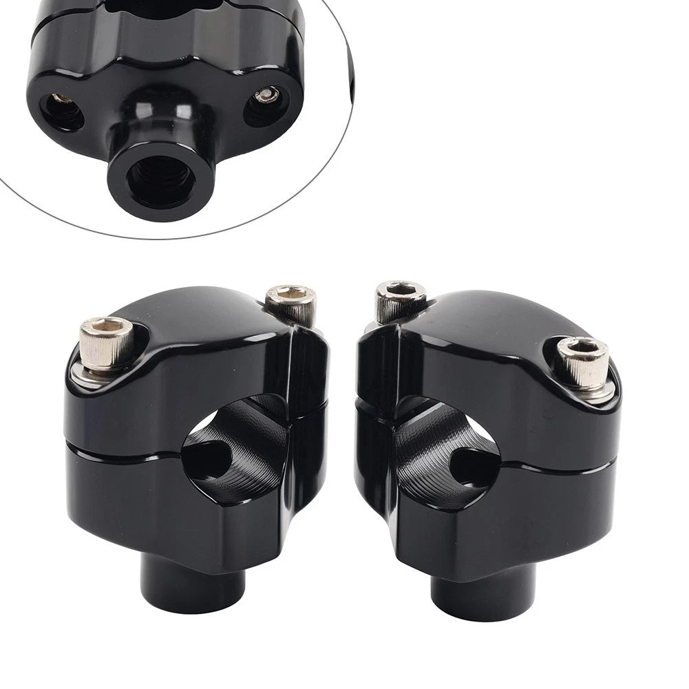 6" Handlebar Riser 1" Top Clamp for Harley Softail, Road Glide, Dyna (1991–2023)