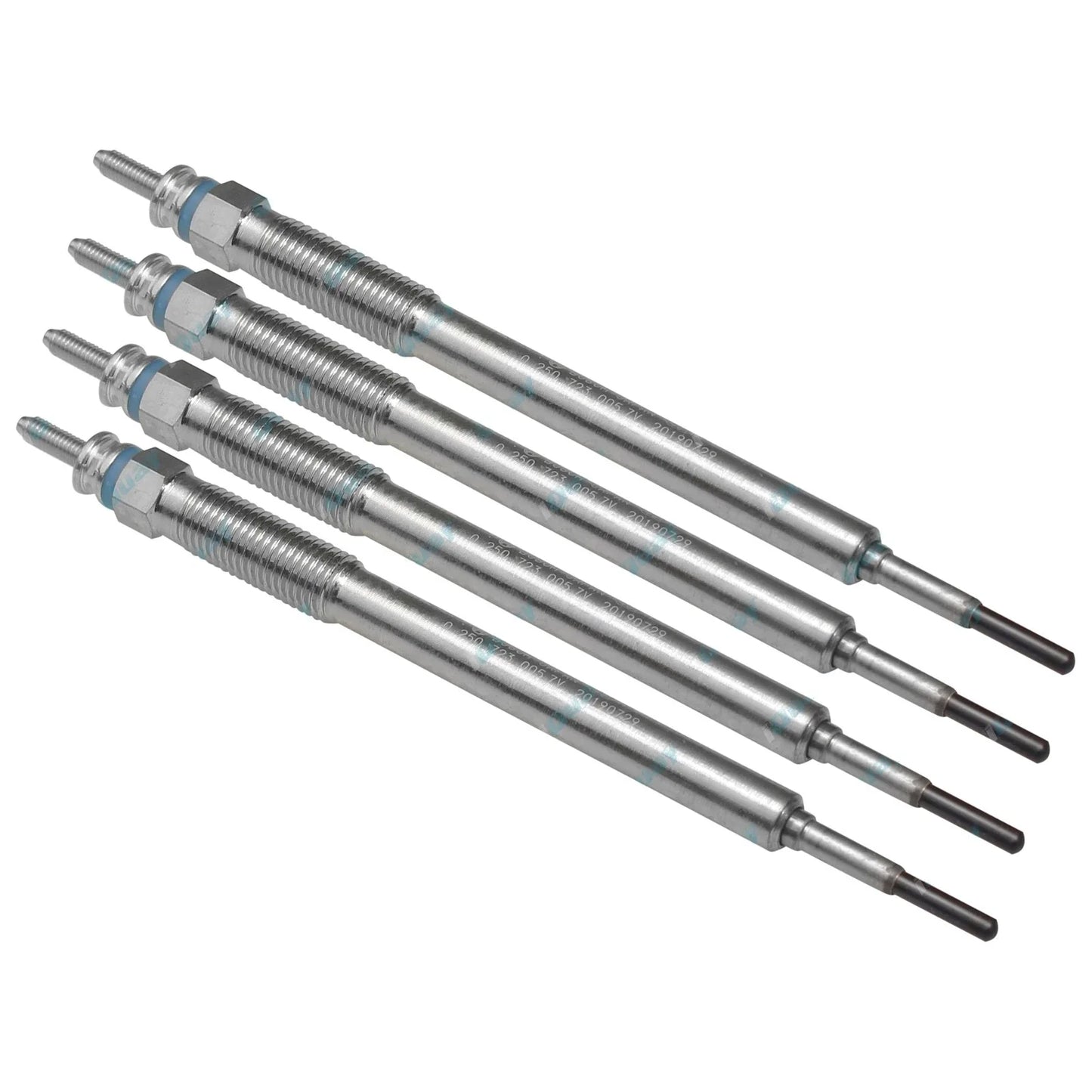 Set of 4 Bosch Glow Plugs for Hilux GUN122 GUN125 2.4L 2GD-FTV Diesel 2015~19