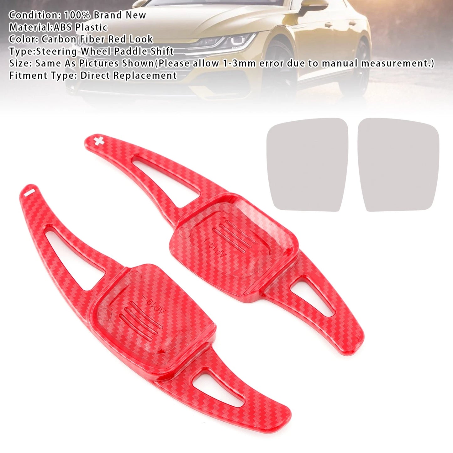 Shift Paddle Extensions for VW Golf 8, Tiguan B# (2020–2023)