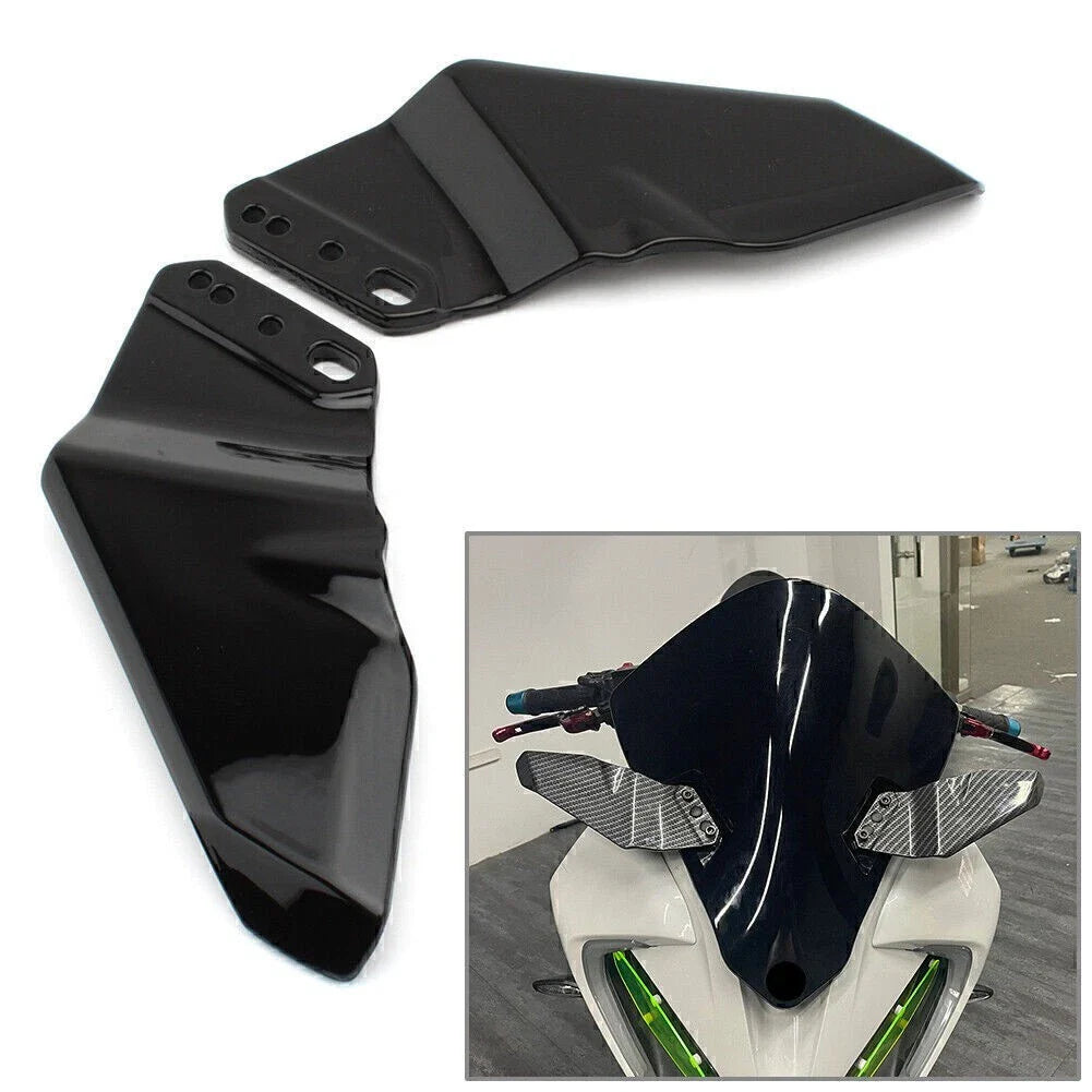 Wing Spoiler Kit Vivid Black for Honda, Kawasaki, Suzuki