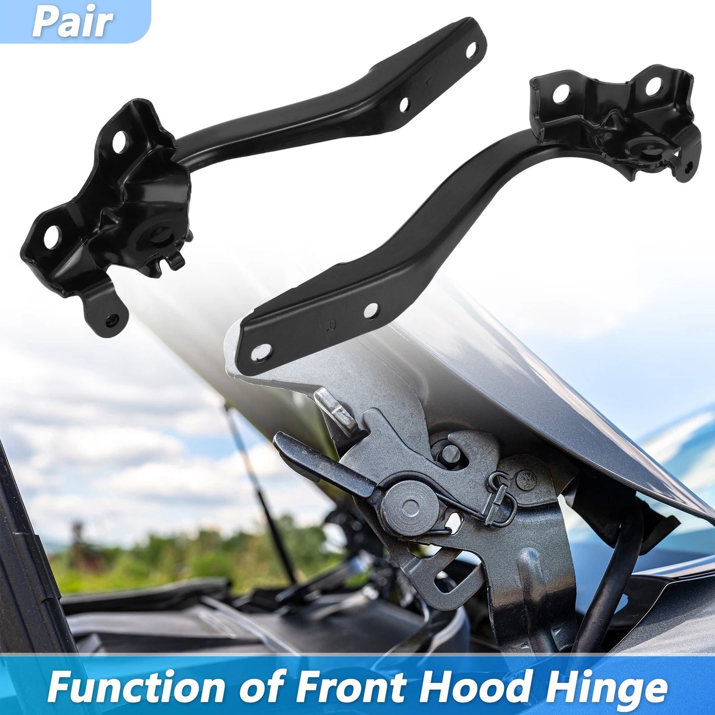 Front Hood Hinge for Subaru Legacy Outback (2015–2019), Ascent (2019–2023)