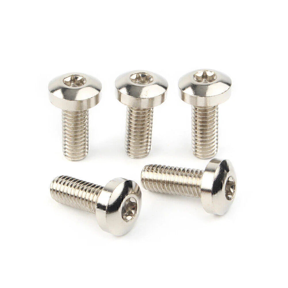 5 x Rear Brake Disc Hardware Bolts for Harley Road King Softail (1992-2023)