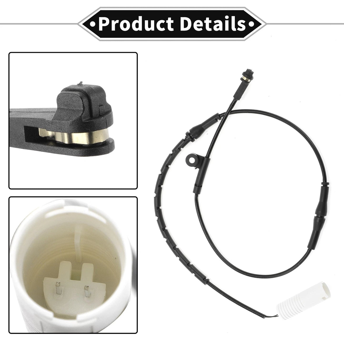 1pc Rear Brake Pad Wear Sensor for BMW 7 Series E65 E66 E67 (2002–2008) No.34356755267