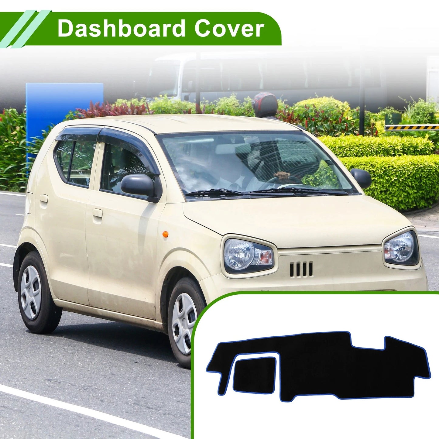 Dashboard Cover for Suzuki Spacia Gear MK53S (2017–Current) Black Blue