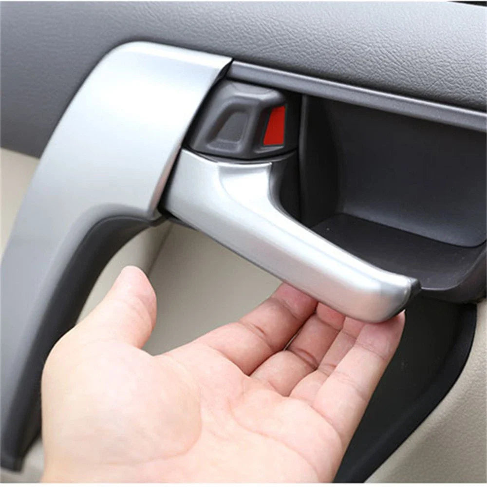 4 Pcs Interior Door Handle Covers for Toyota Land Cruiser 150 Prado (2010-18)