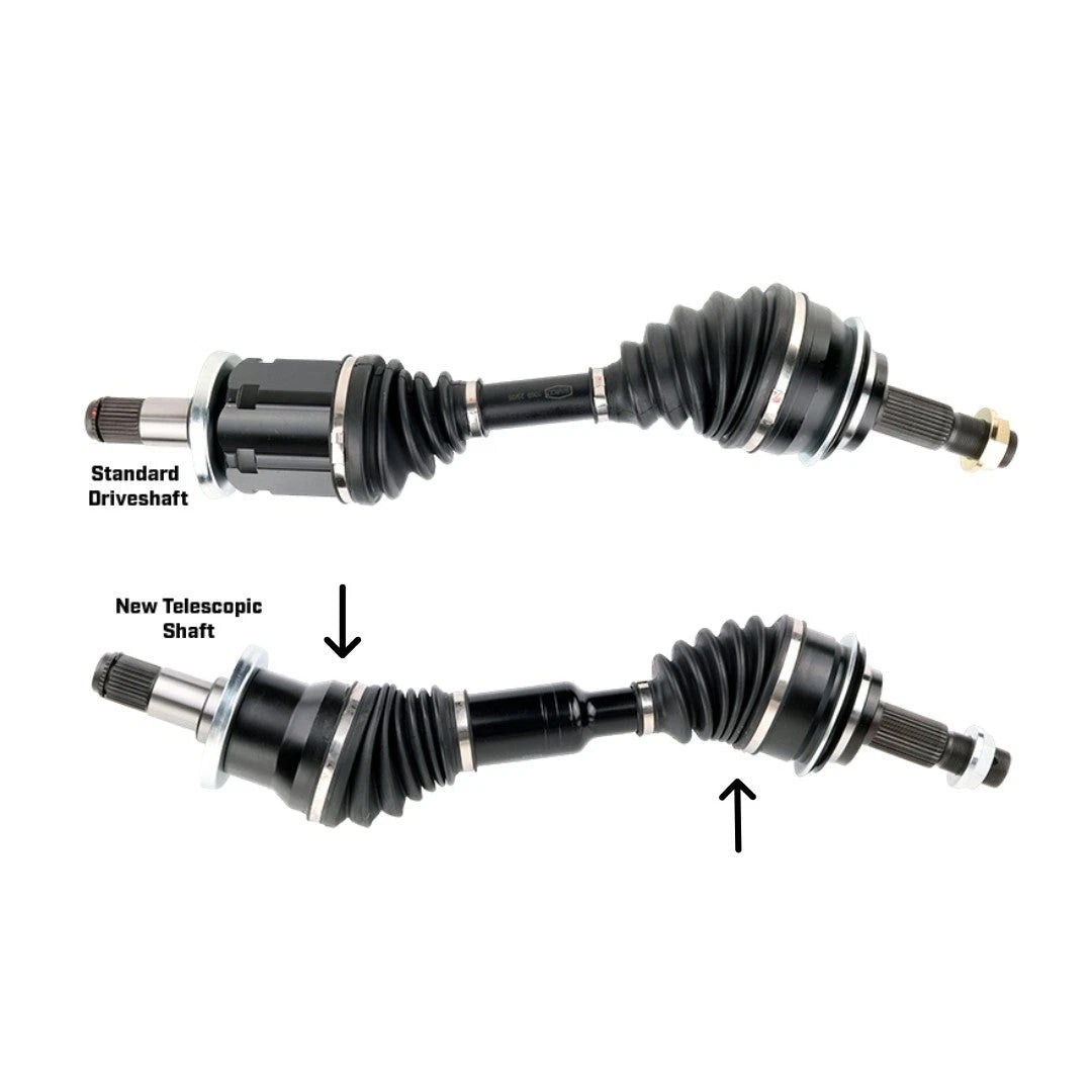 2X Extended CV Shaft for Toyota Hilux Fortuner (2015–Present)