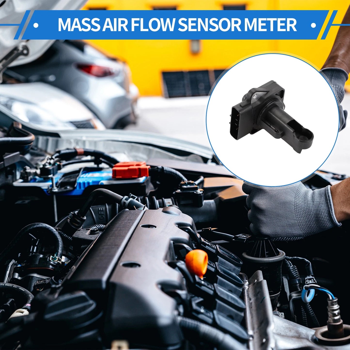 Mass Air Flow Sensor for Toyota Yaris Corolla (2006–2019)