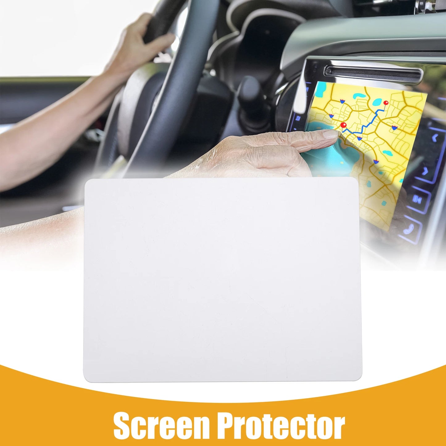 Tempered Glass Navigation Screen Protector for Dodge Ram (2013–2022)