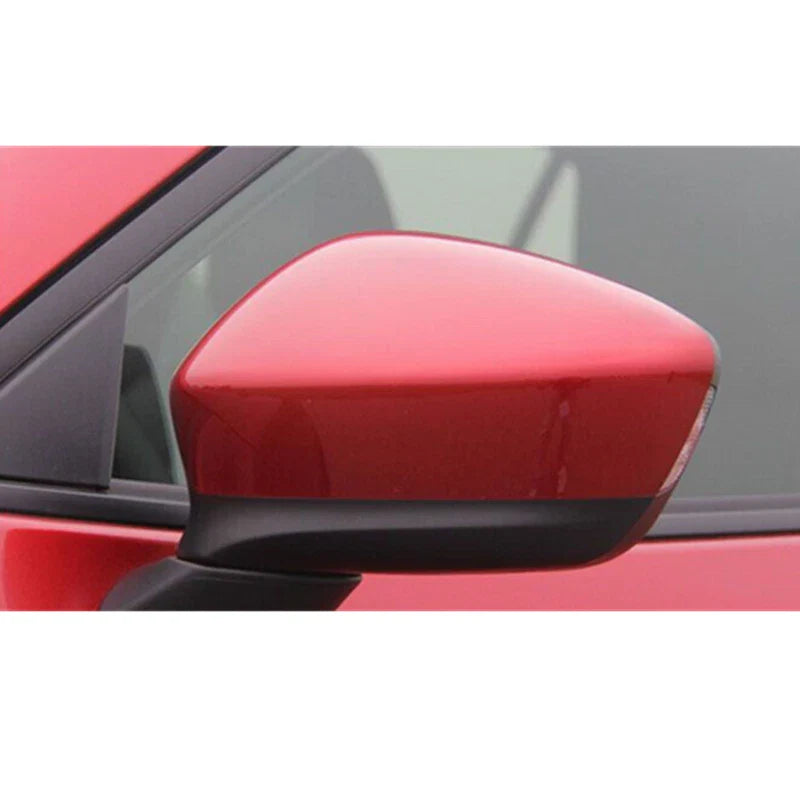 Red Left Driver Side Rearview Mirror Cap Cover for Mazda CX-5 (2012–2014)