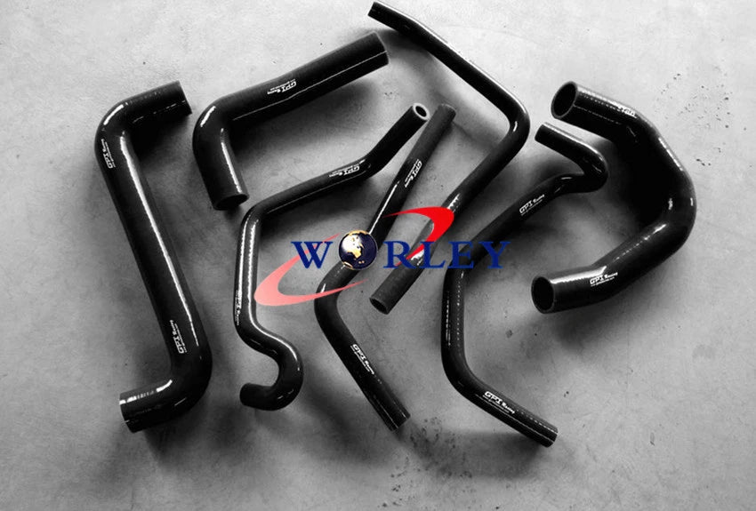 Black Silicone Radiator Hose Kit for Holden Commodore VY (2002–2004)