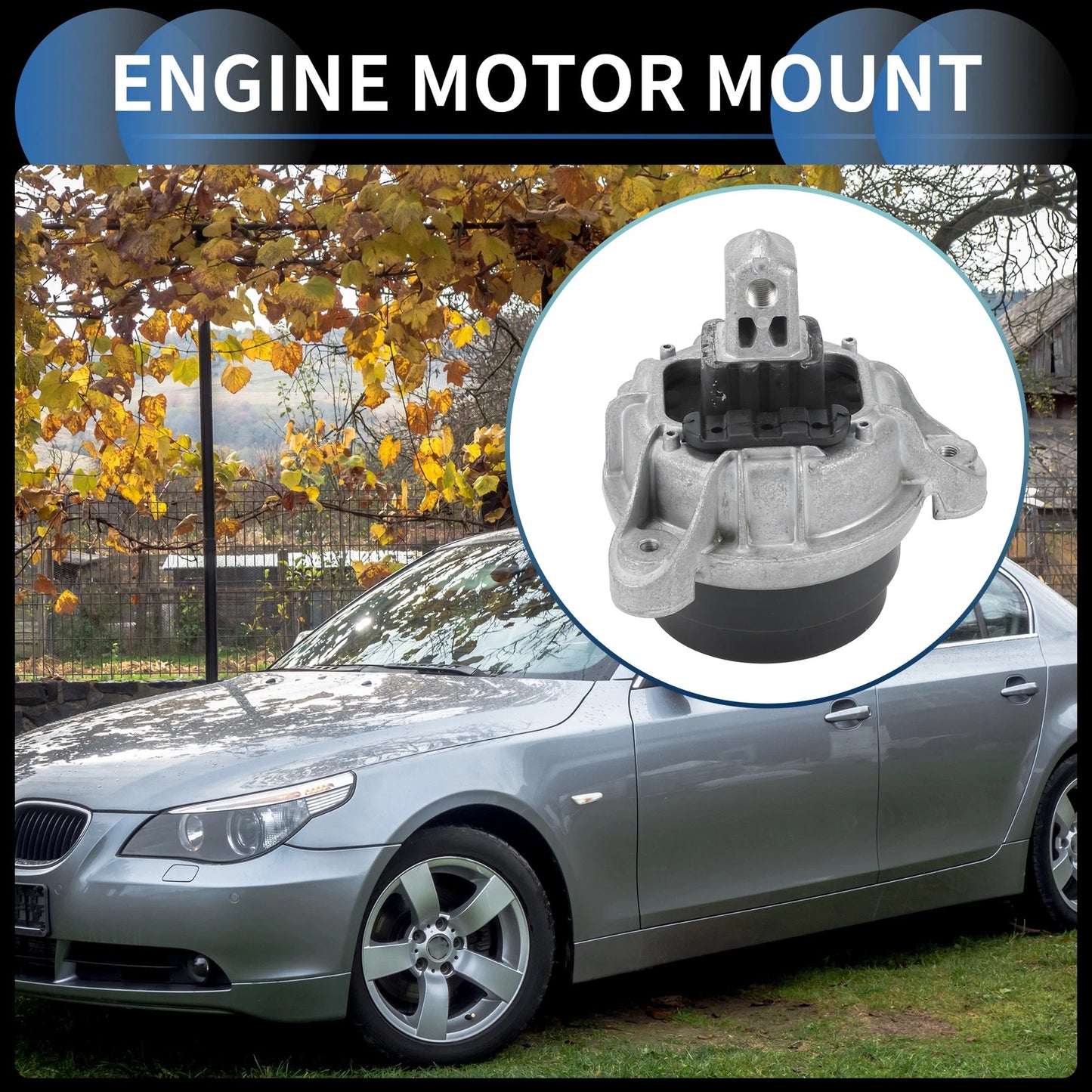 Engine Motor Mount for BMW 528i XDrive (2012–2016)