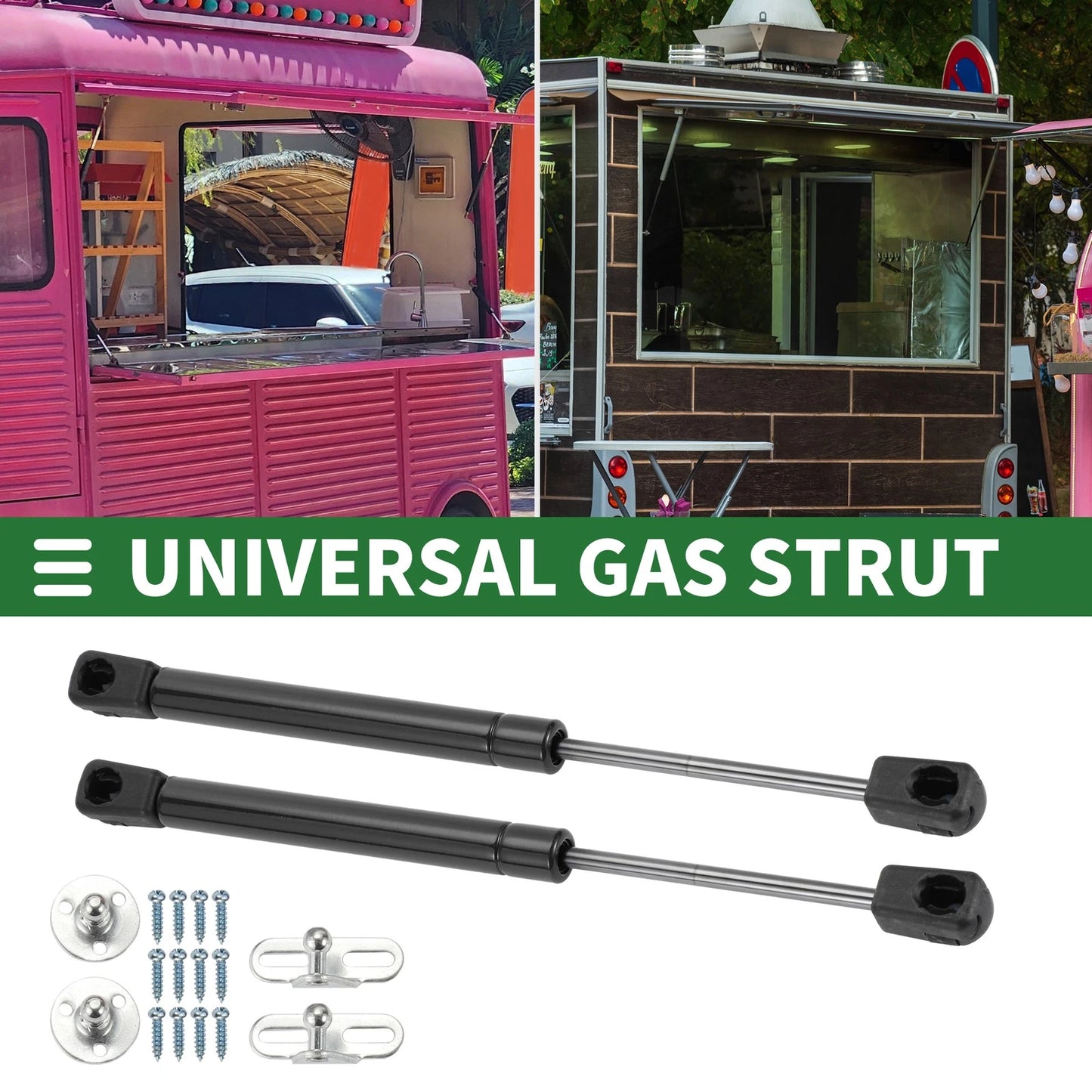 Set of 2 Lift Supports Struts 20lb/90N 10inch for Car Truck RV Boat