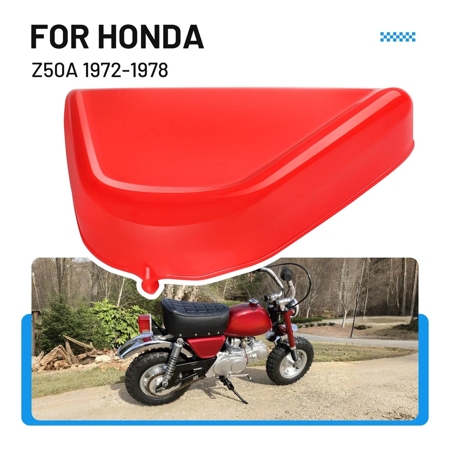 AirBox Left Side Cover for Honda Z50A (1972–1978)