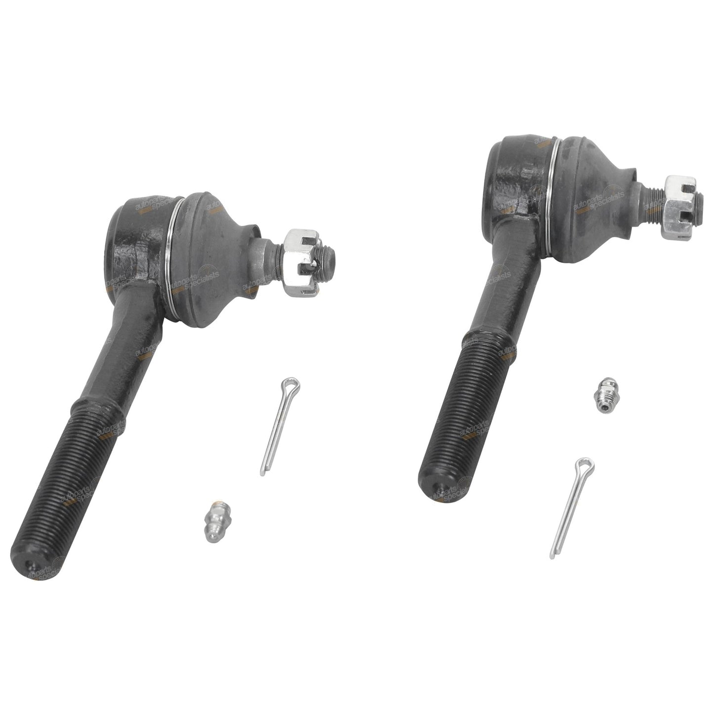 Set of 2 Front Inner Tie Rod Ends for Nissan Navara D21 (1992–1997) 4X4