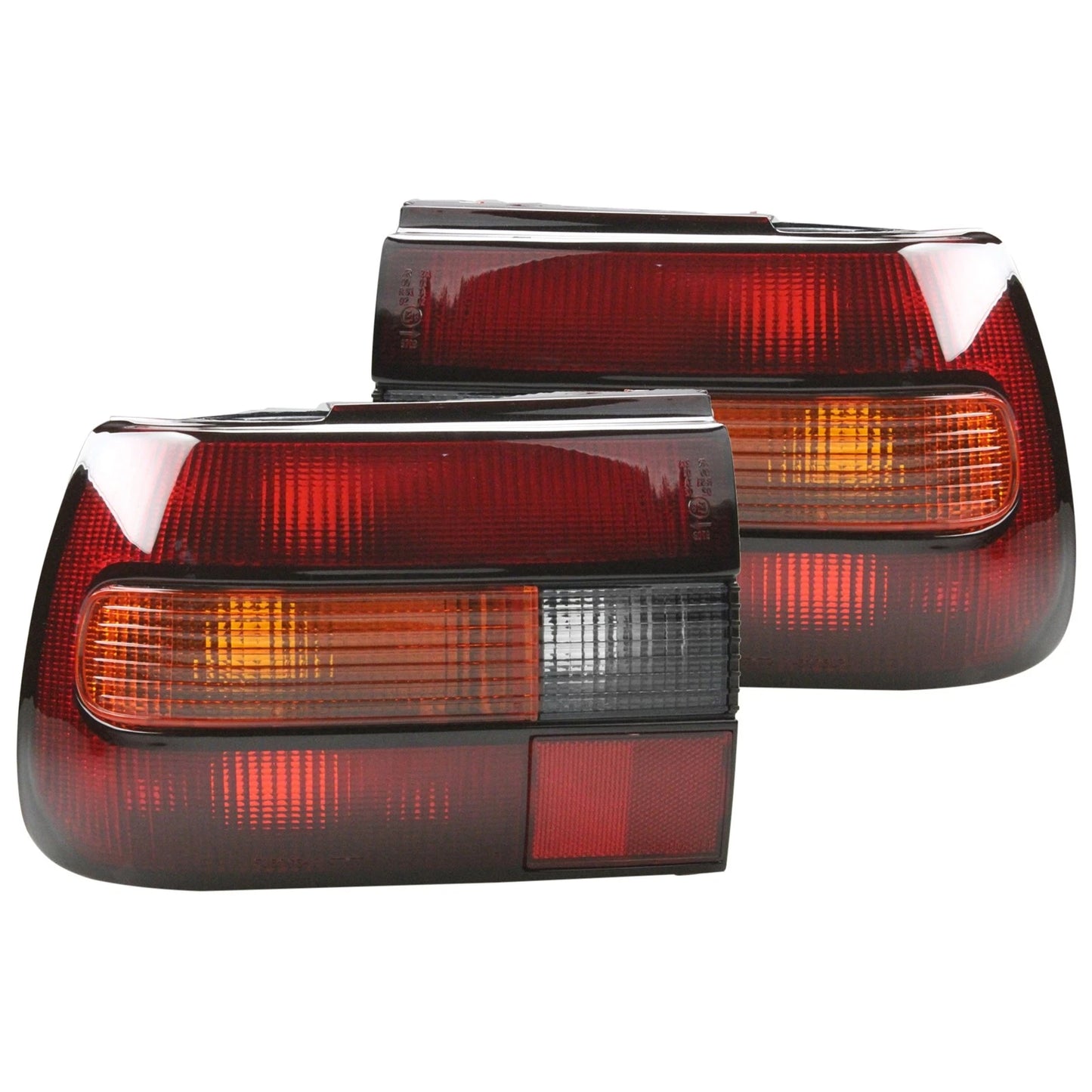 Pair of Smokey Tinted Tail Lights for Holden Commodore VN (1988–1991)