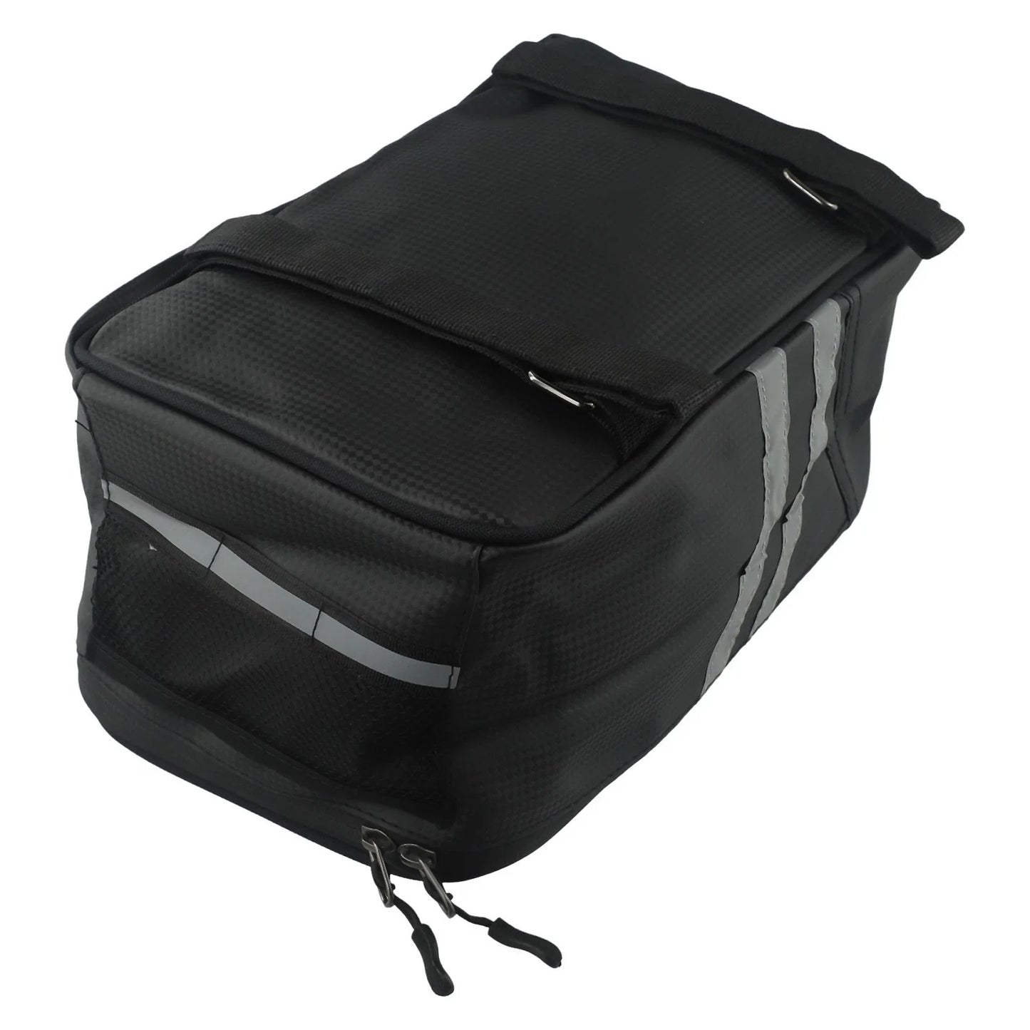 8L PU Material Rear Rack Trunk Bag for Bike Cycles