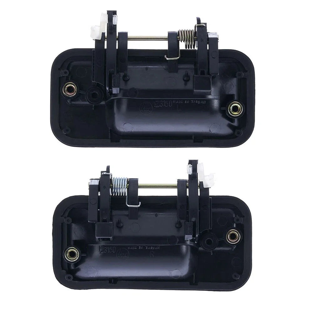2 x Rear Left & Right Door Handle Black for Holden Rodeo TF