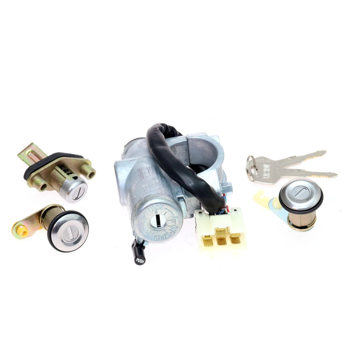 Set of 2 Ignition Door Trunk Locks for Nissan Sentra B13 (1990–1994)