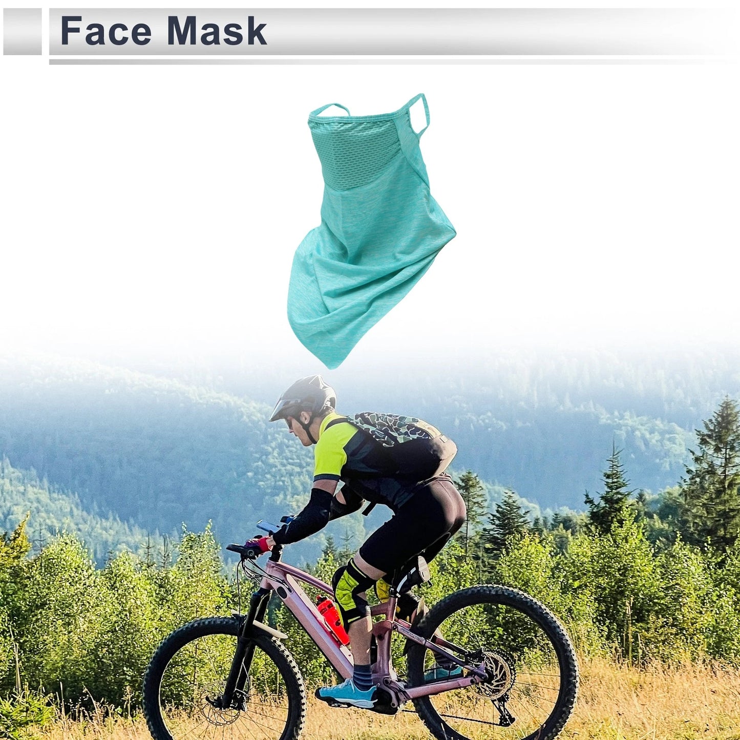 Half Pack UV Face Shield for Universal Fit (2023)