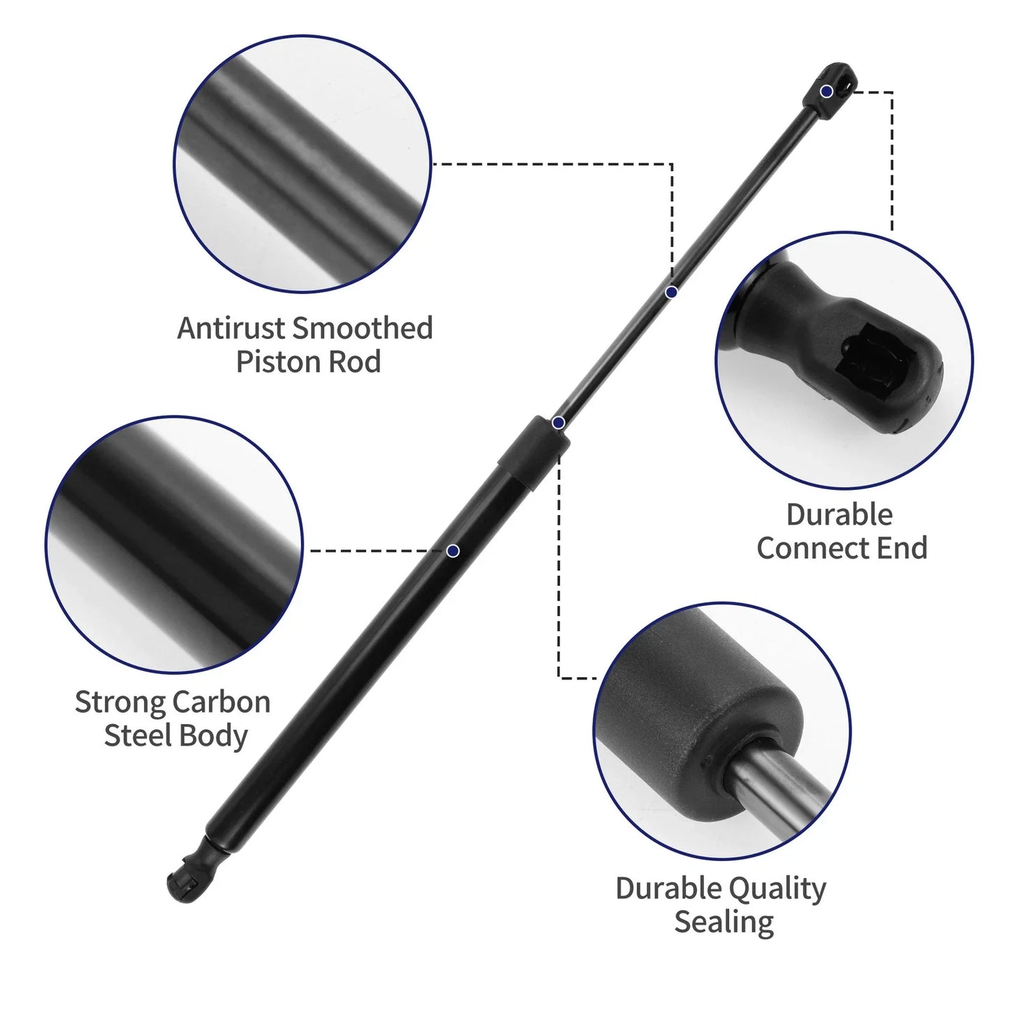 Tailgate Lift Support Struts Gas Spring for Honda Accord (2018-2023)