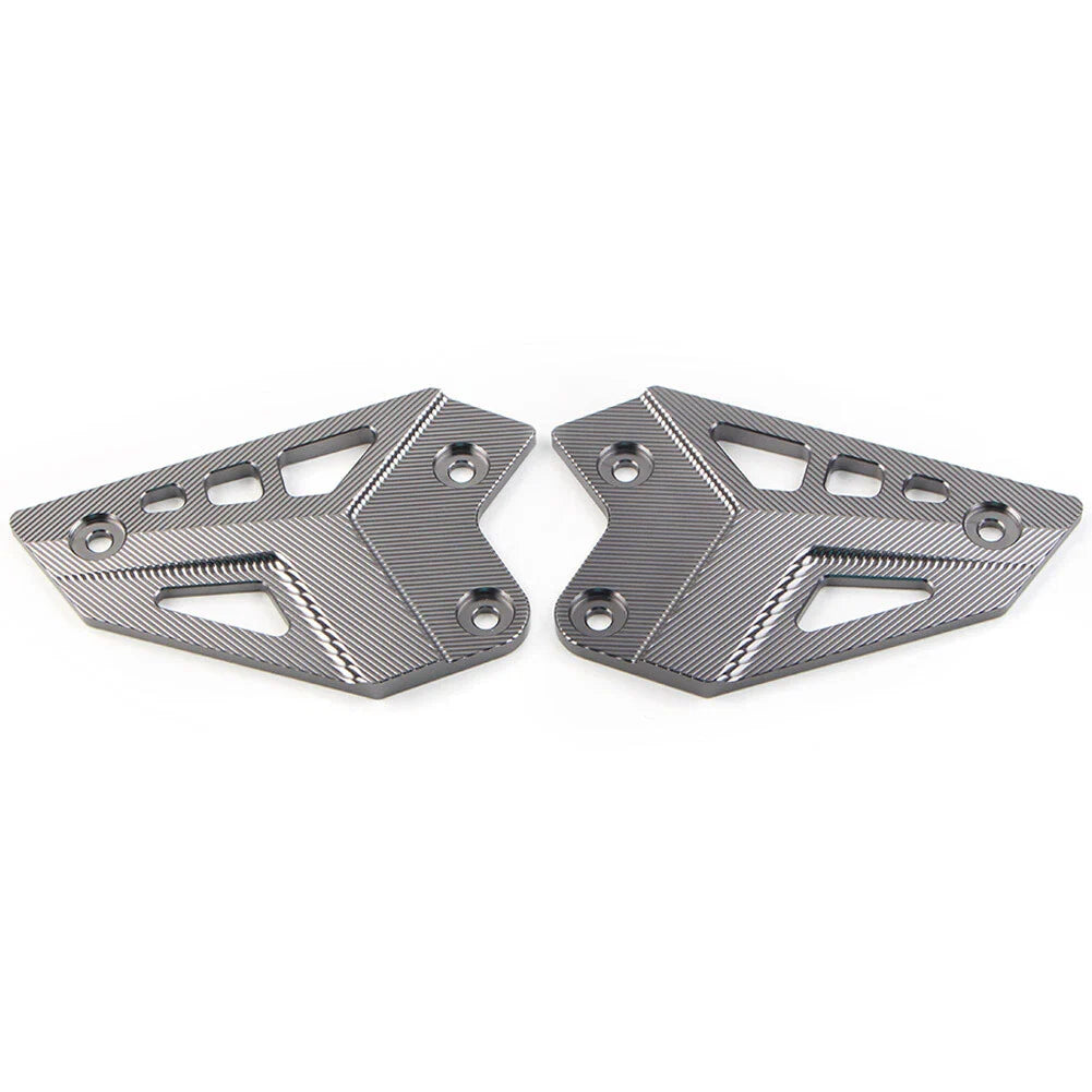 Rear Footrest Heel Plates Guard Protector for KAWASAKI Z900 (2017-2023)