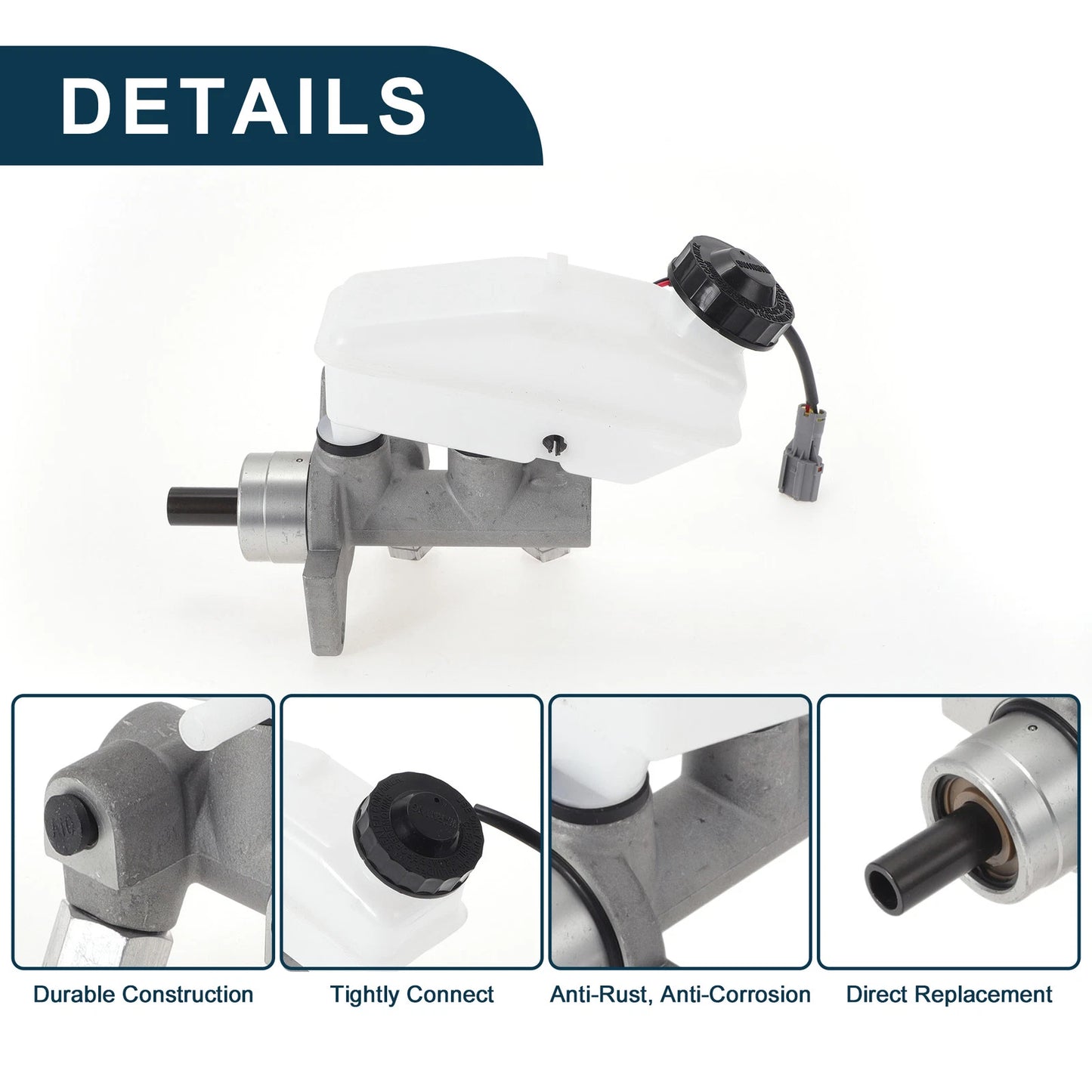 Brake Master Cylinder with Reservoir No. 93742806 for Chevrolet Aveo (2009–2017)