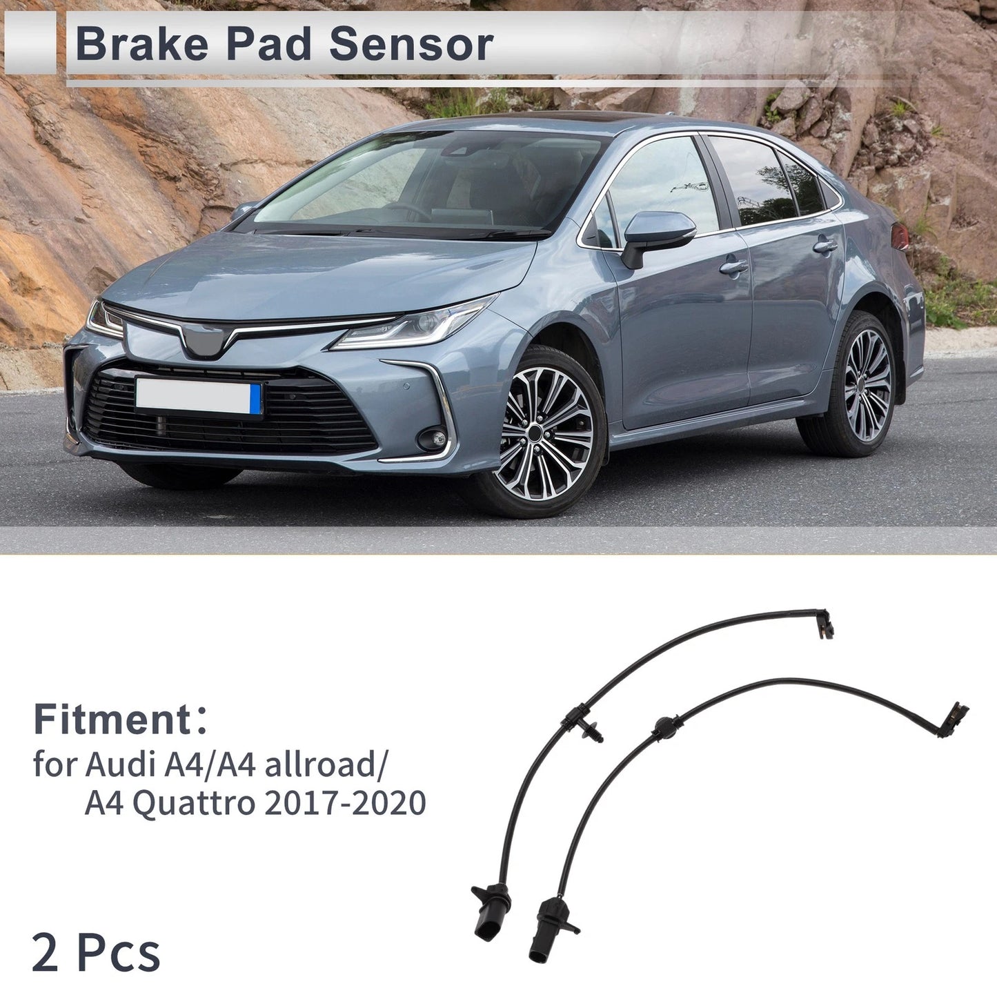 Brake Pad Wear Sensor No. 8W0615121E for Audi A4/A4 allroad/A4 Quattro (2001–2008)